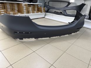 Бампер задний на Mercedes W213 рестайлинг amg